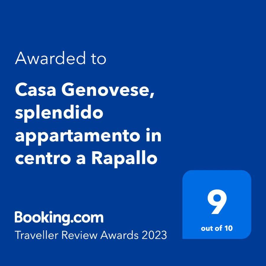 Casa Genovese, Splendido Appartamento In Centro A Rapallo Dış mekan fotoğraf